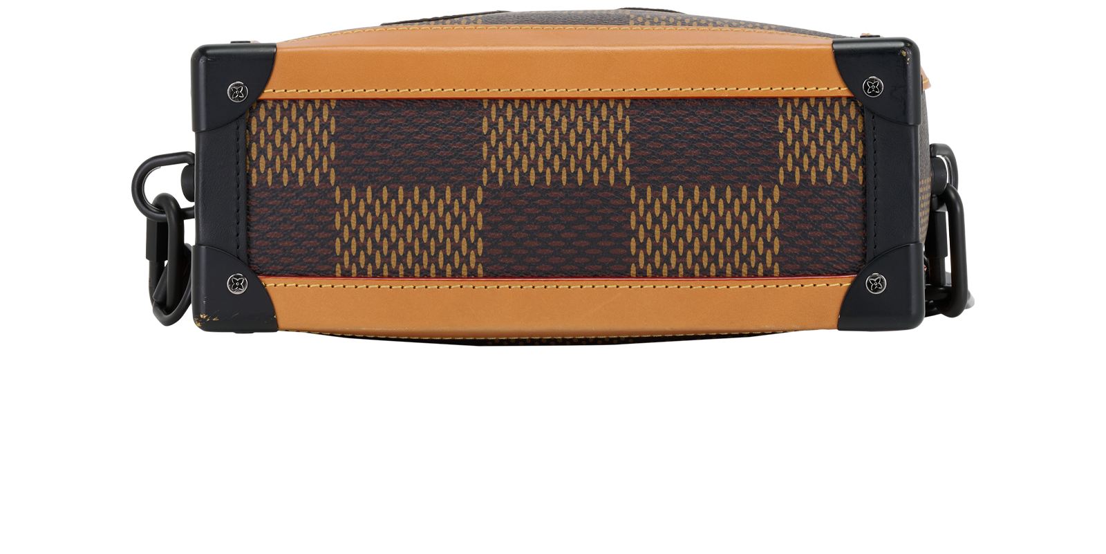 Soft Trunk, &pound;1,700, Handbags, Brown, Canvas, Top view